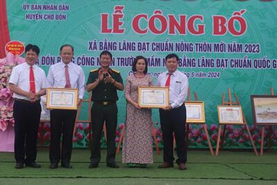 Xã Bằng Lãng Đón chuẩn Nông thôn mới năm 2023